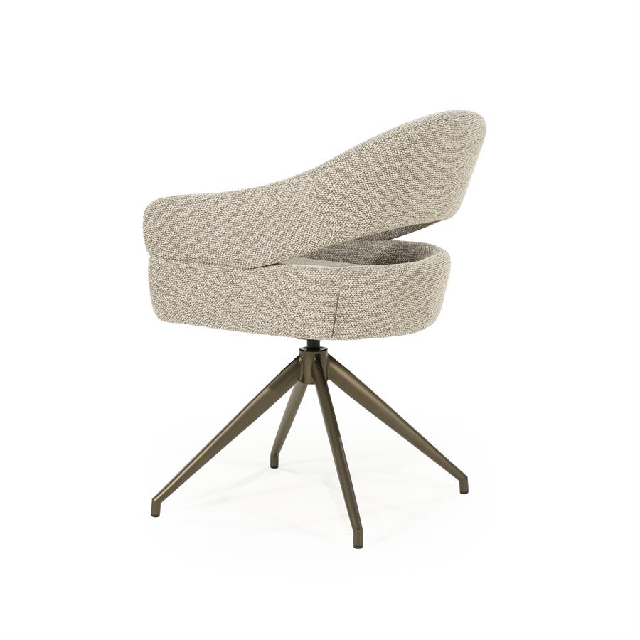 Stoel Hailey - taupe Eira