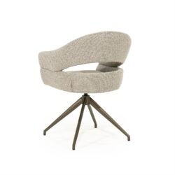 Stoel Hailey - taupe Eira