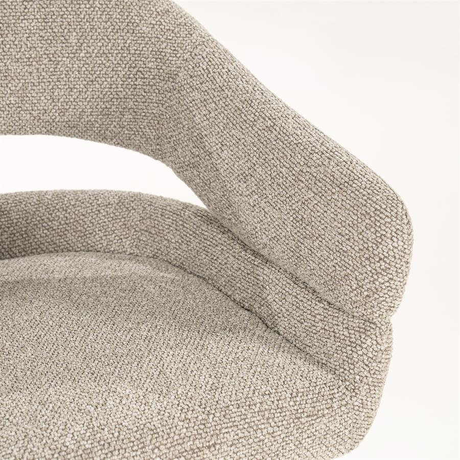 Stoel Hailey - taupe Eira
