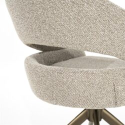 Stoel Hailey - taupe Eira