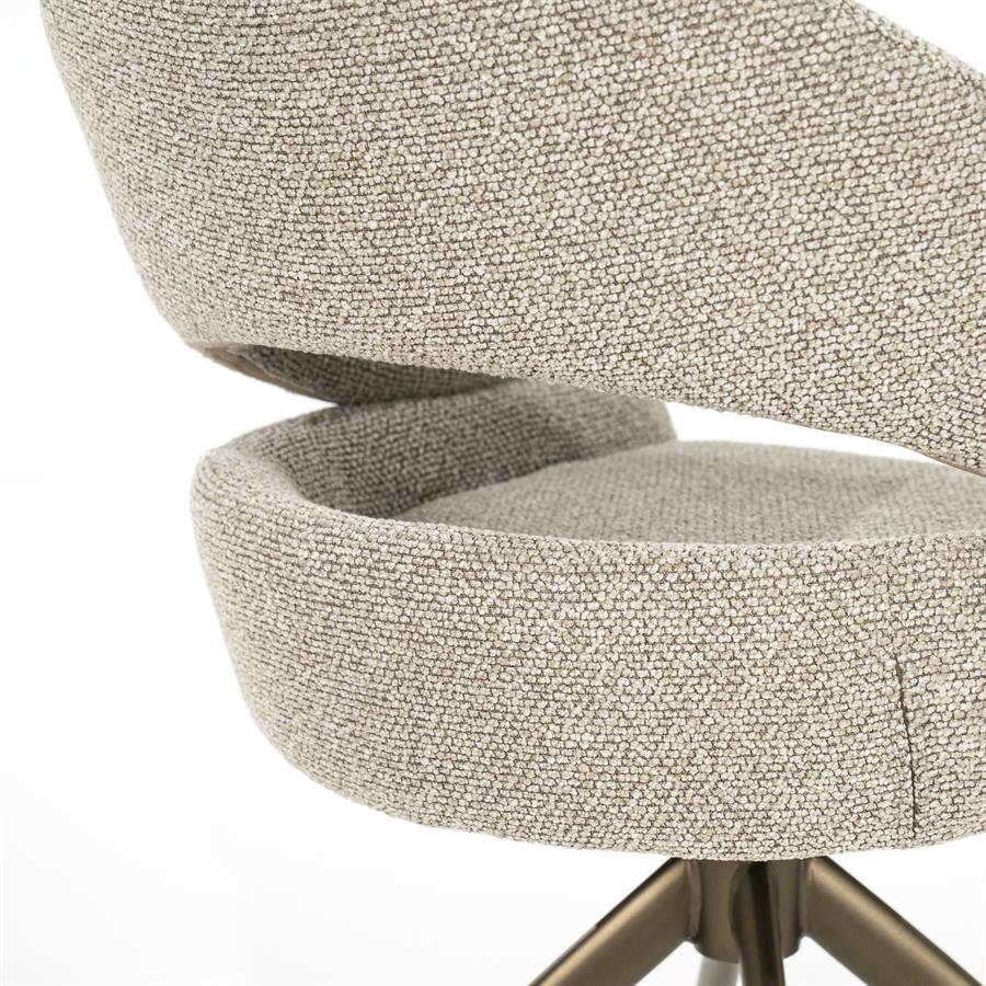 Stoel Hailey - taupe Eira