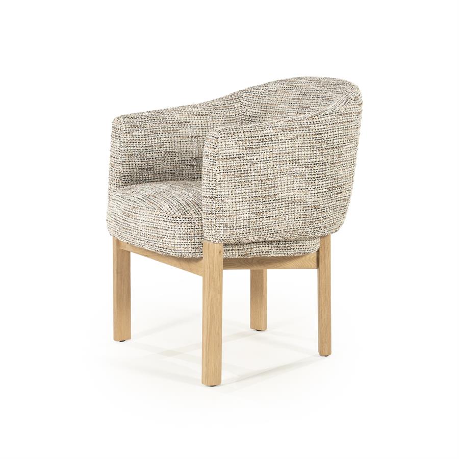 Stoel Micha - taupe Nori