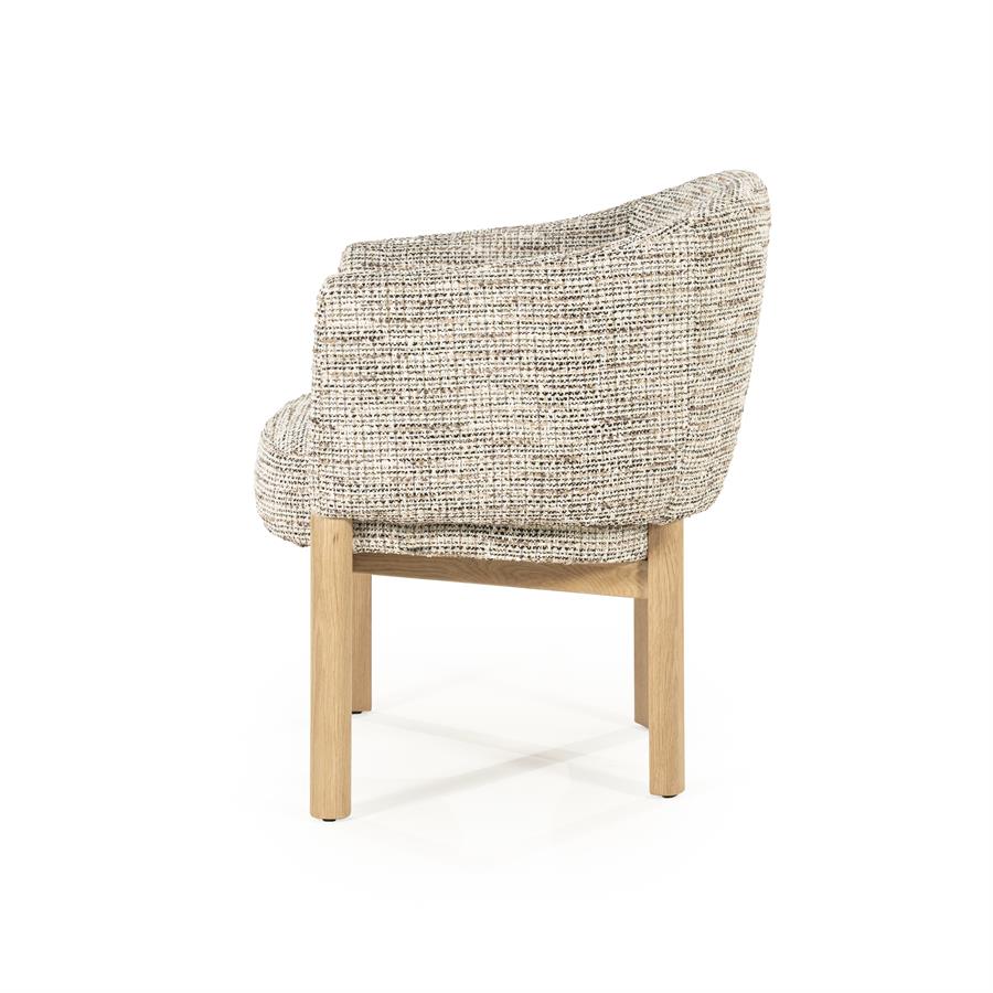 Stoel Micha - taupe Nori
