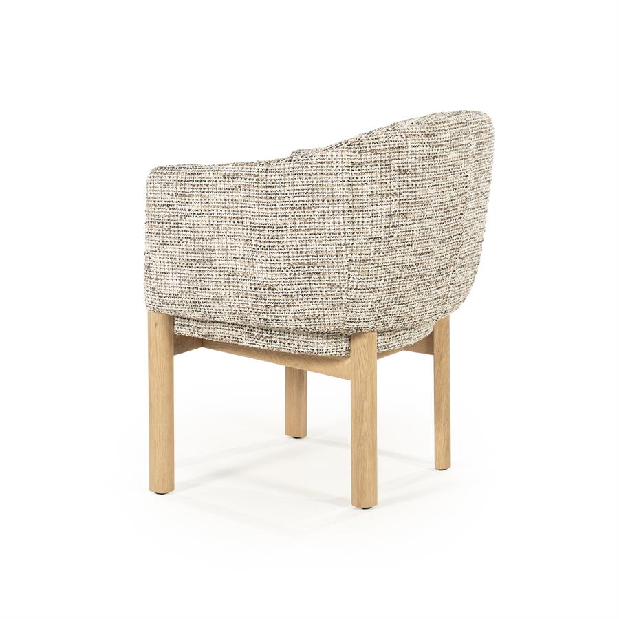 Stoel Micha - taupe Nori