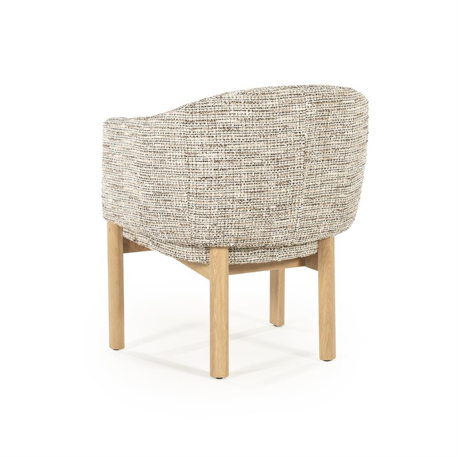 Stoel Micha - taupe Nori