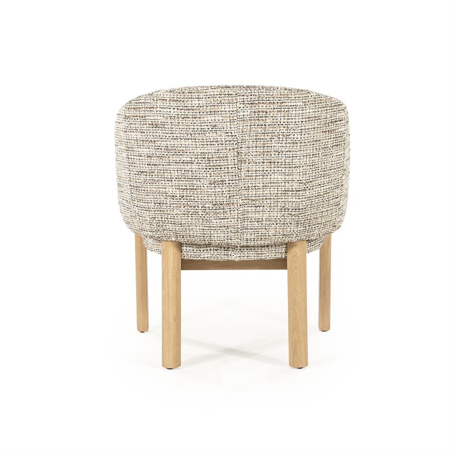 Stoel Micha - taupe Nori