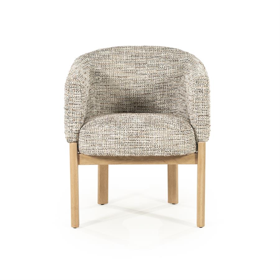 Stoel Micha - taupe Nori