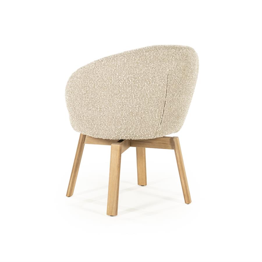 Stoel Livia - taupe Hush