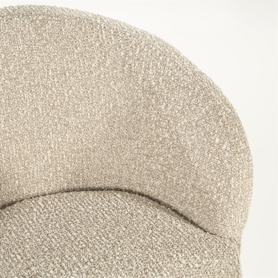 Stoel Livia - taupe Hush