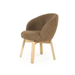 Stoel Livia - bruin Hush