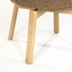 Stoel Livia - bruin Hush