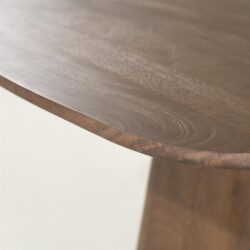 Eettafel Aron vierkant 80x80 - lichtbruin