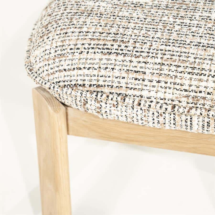 Kruk Lottie - taupe Nori