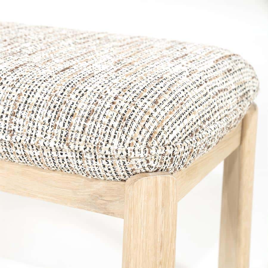 Bankje Lottie - taupe Nori