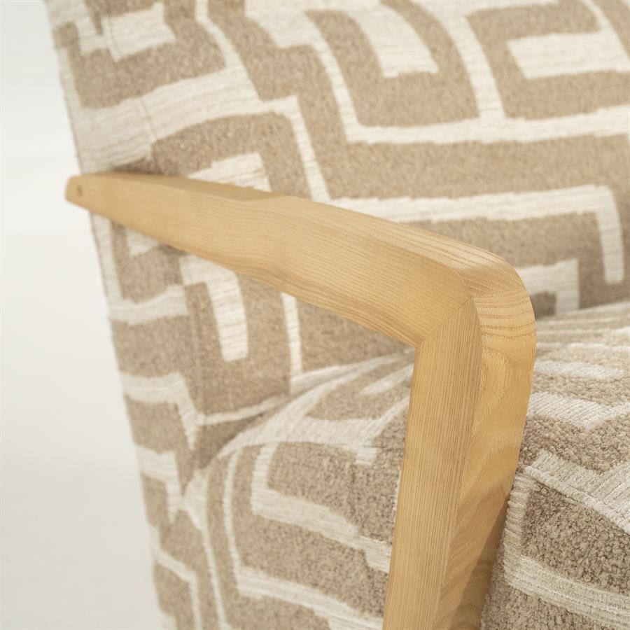 Fauteuil Olek - taupe Libre
