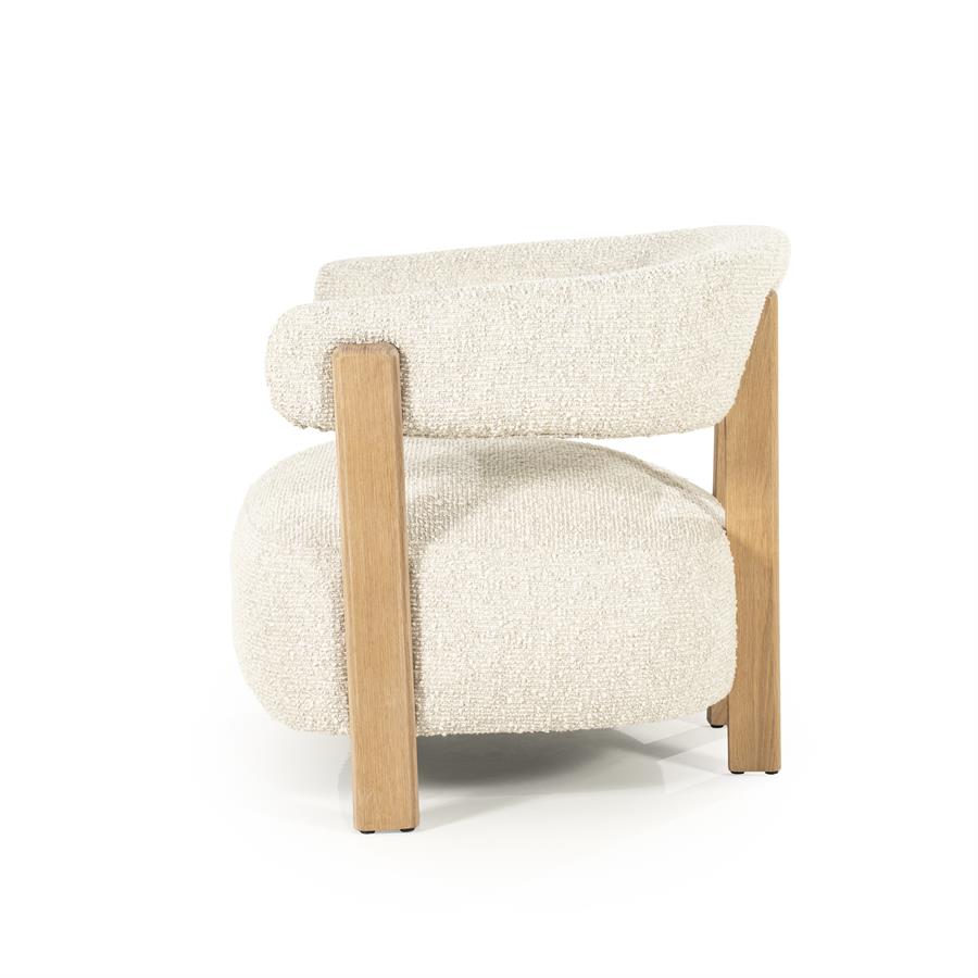 Fauteuil Lola - beige Hush