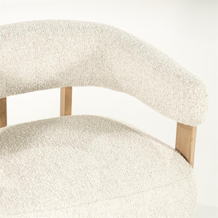 Fauteuil Lola - beige Hush