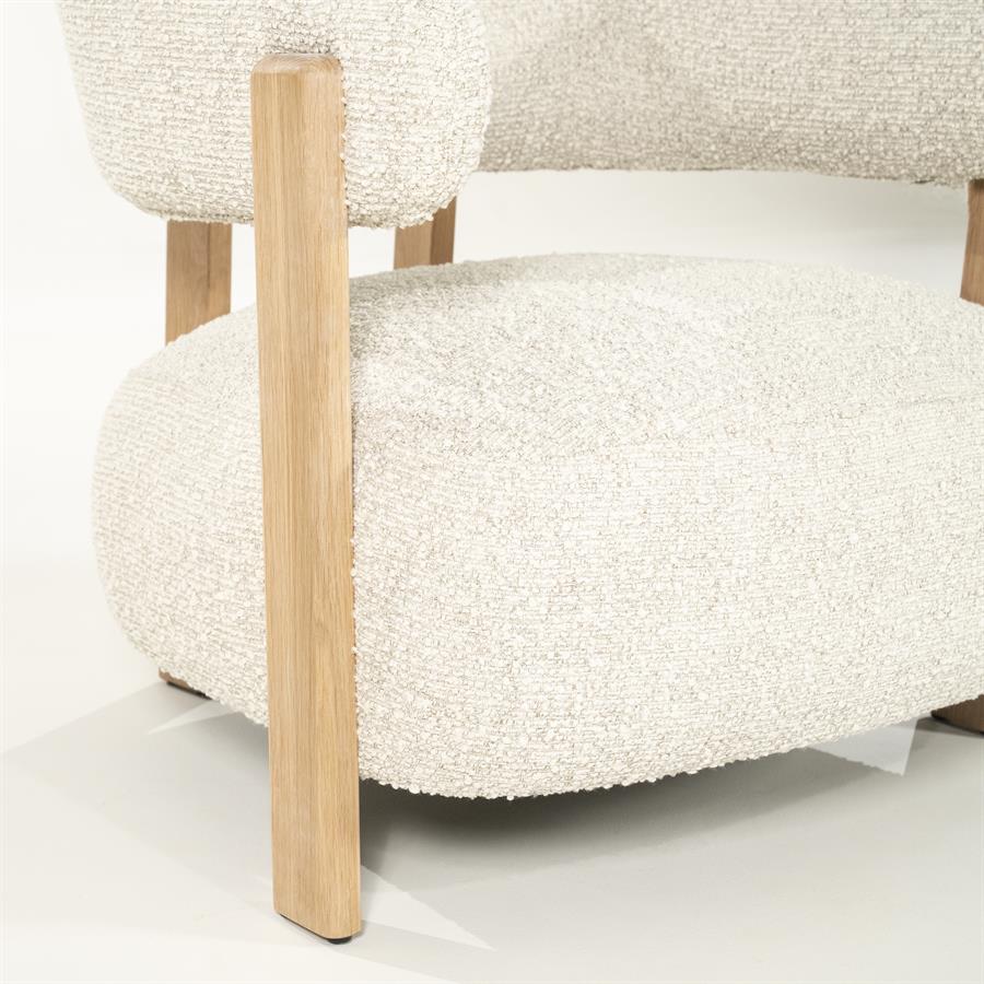 Fauteuil Lola - beige Hush