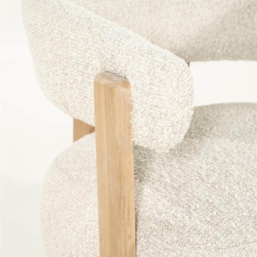Fauteuil Lola - beige Hush