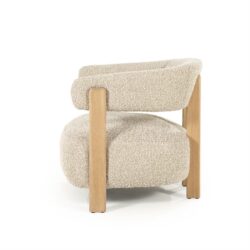Fauteuil Lola - taupe Hush