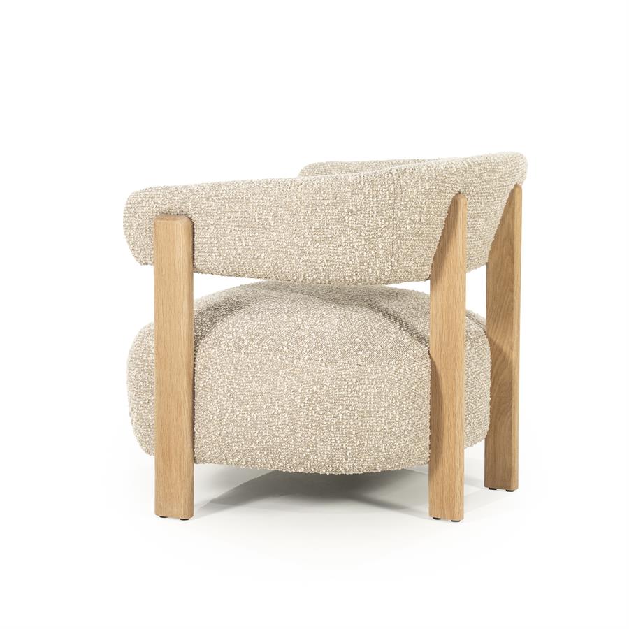 Fauteuil Lola - taupe Hush