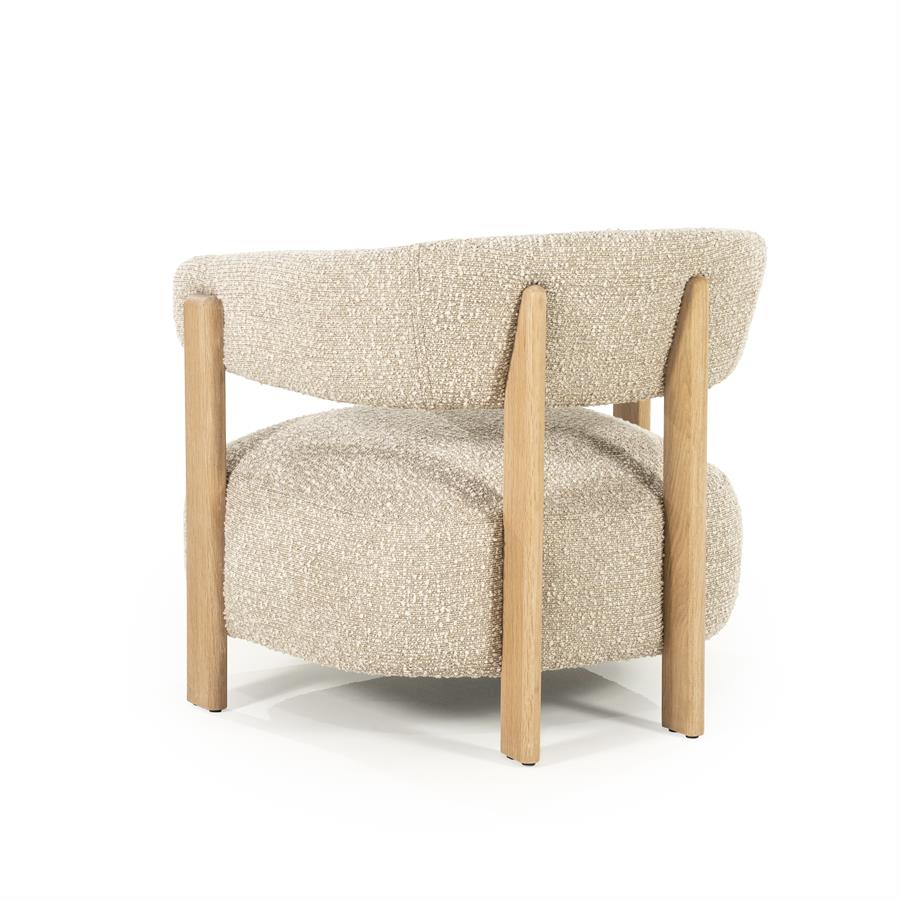 Fauteuil Lola - taupe Hush