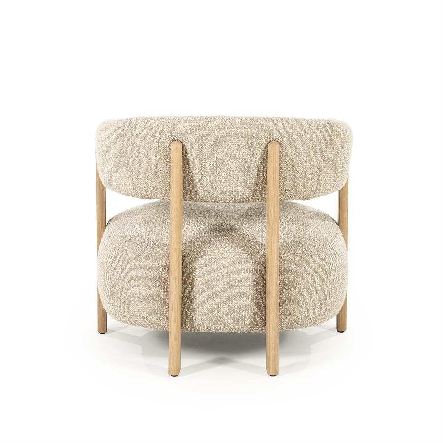 Fauteuil Lola - taupe Hush