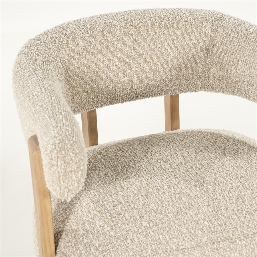 Fauteuil Lola - taupe Hush