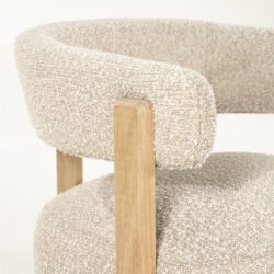 Fauteuil Lola - taupe Hush