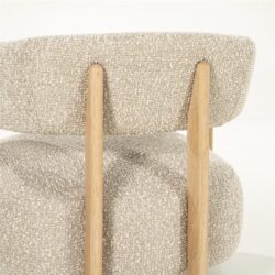 Fauteuil Lola - taupe Hush