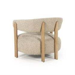 Fauteuil Lola - bruin Hush