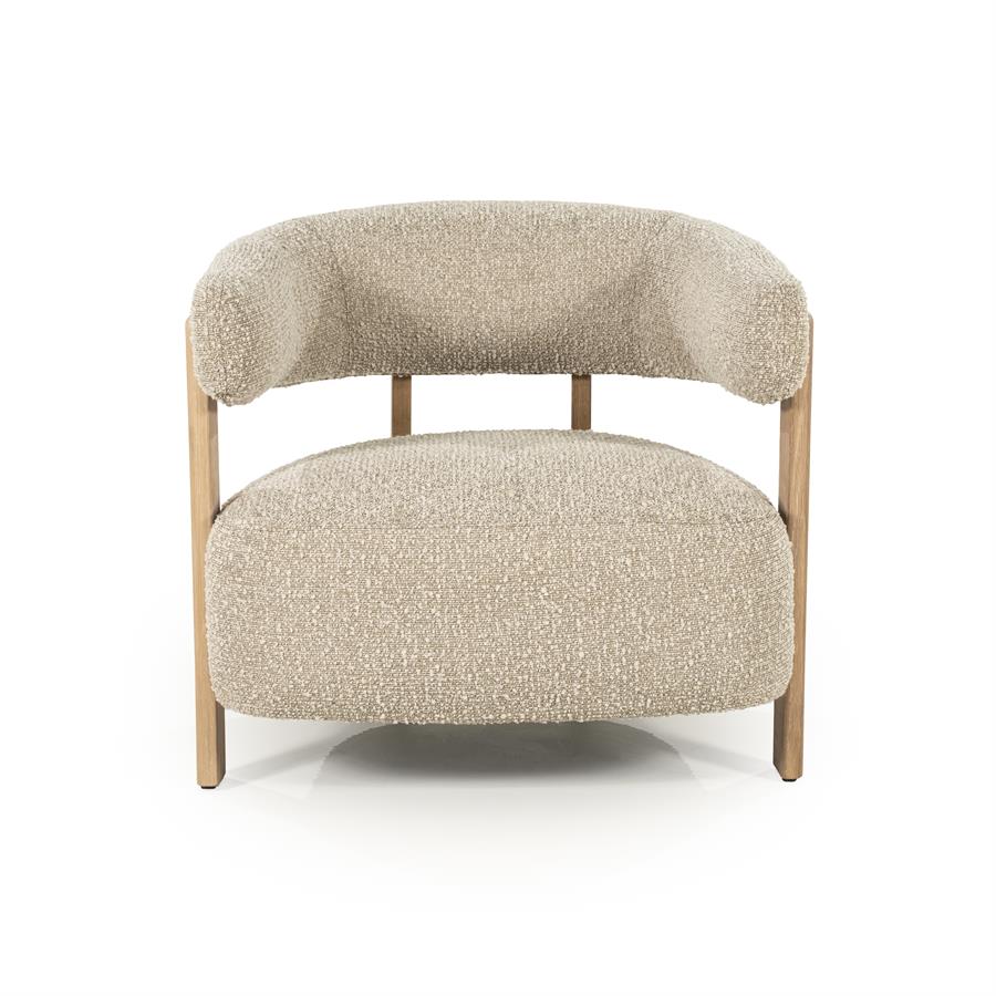 Fauteuil Lola - bruin Hush