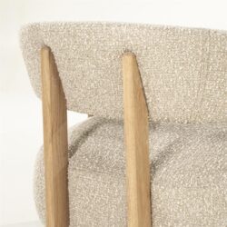 Fauteuil Lola - bruin Hush