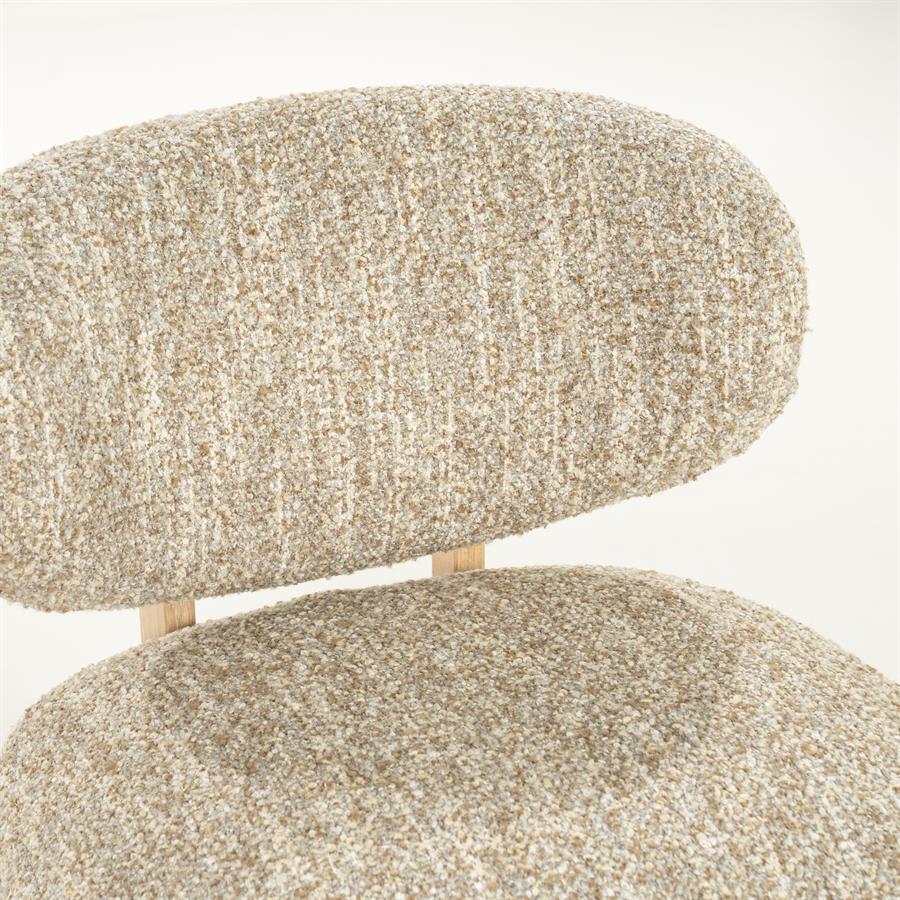 Fauteuil Reza naturel - beige Bay