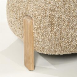 Fauteuil Reza naturel - taupe Bay