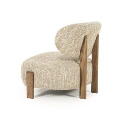Fauteuil Reza bruin - beige Bay