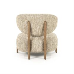 Fauteuil Reza bruin - beige Bay