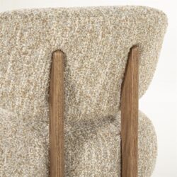 Fauteuil Reza bruin - beige Bay