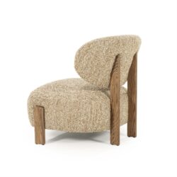 Fauteuil Reza bruin - taupe Bay