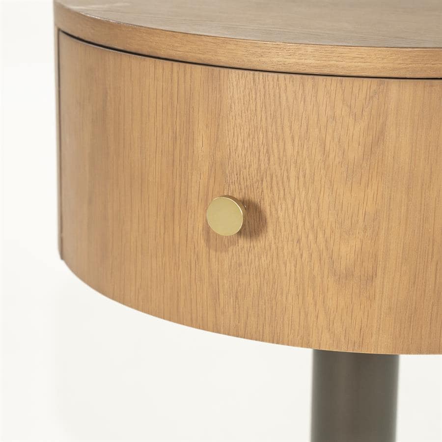 Nachtkastje Skye - lichtbruin