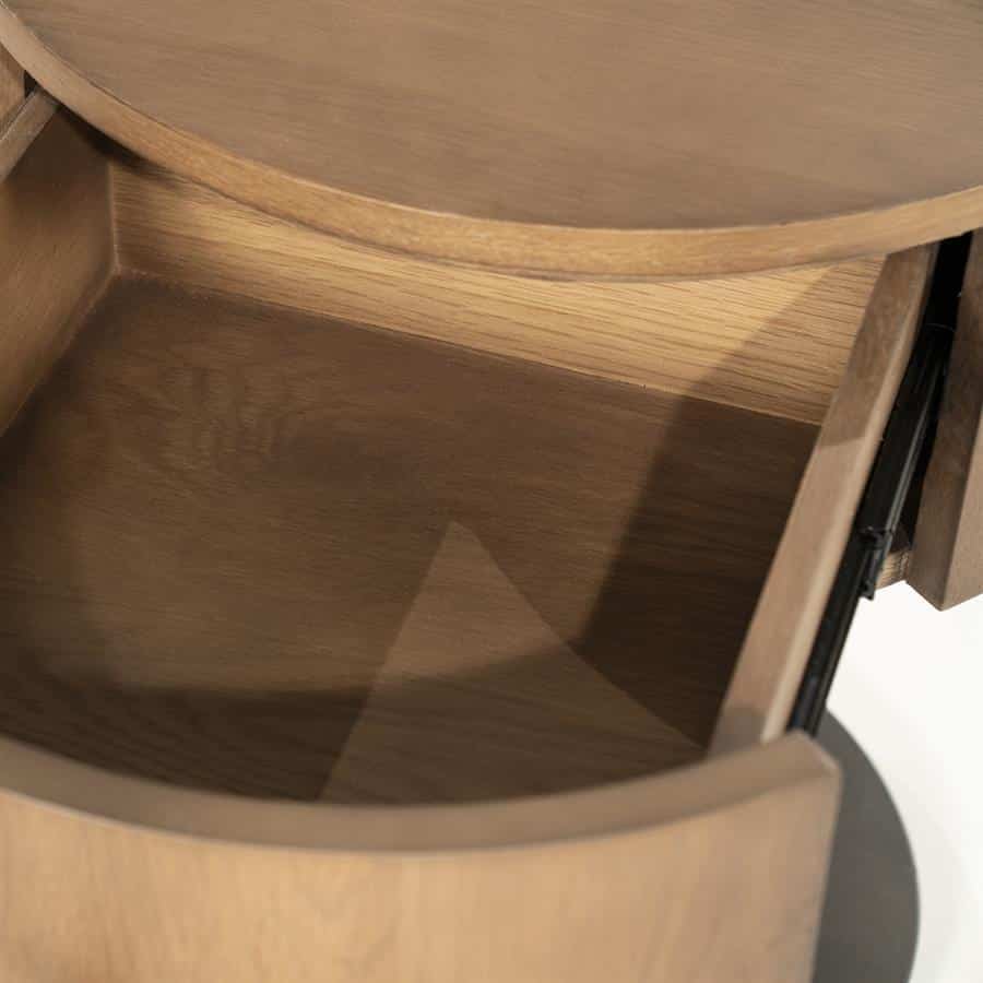 Nachtkastje Skye - lichtbruin