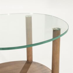 Bijzettafel Cleo - lichtbruin