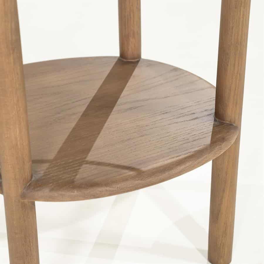 Bijzettafel Cleo - lichtbruin