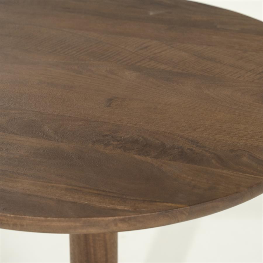 Bistrotafel Florent rond - lichtbruin