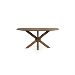 Eettafel Tycho 160x110 cm - lichtbruin