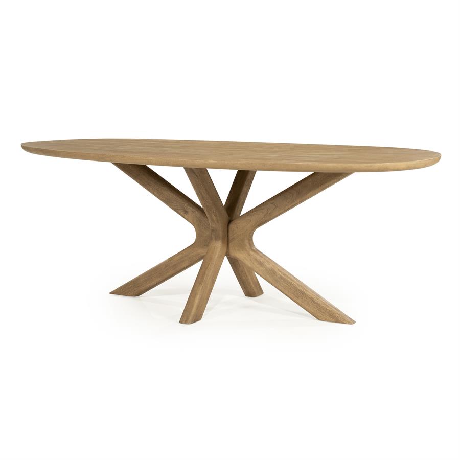 Eettafel Tycho 210x110 cm - naturel