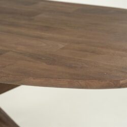 Eettafel Tycho 260x110 cm - lichtbruin