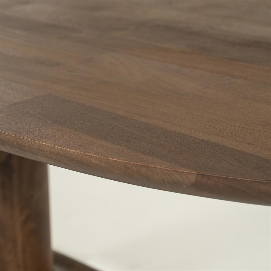Eettafel Coco 180x110 cm - lichtbruin