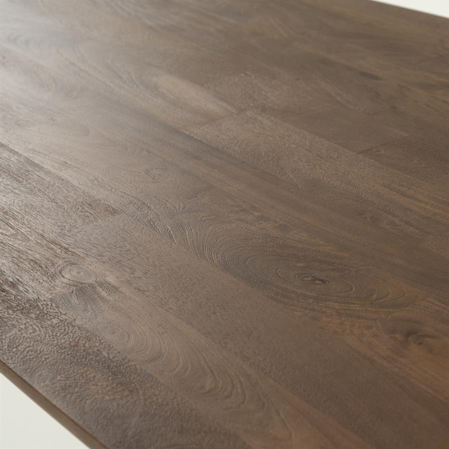 Eettafel Coco 180x110 cm - lichtbruin