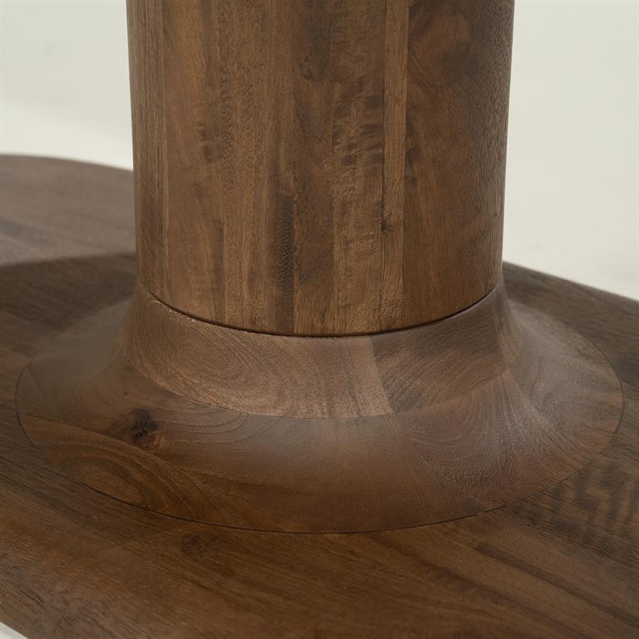 Eettafel Coco 180x110 cm - lichtbruin